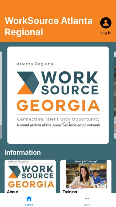 Capturas de pantalla de WorkSource Atlanta Regional