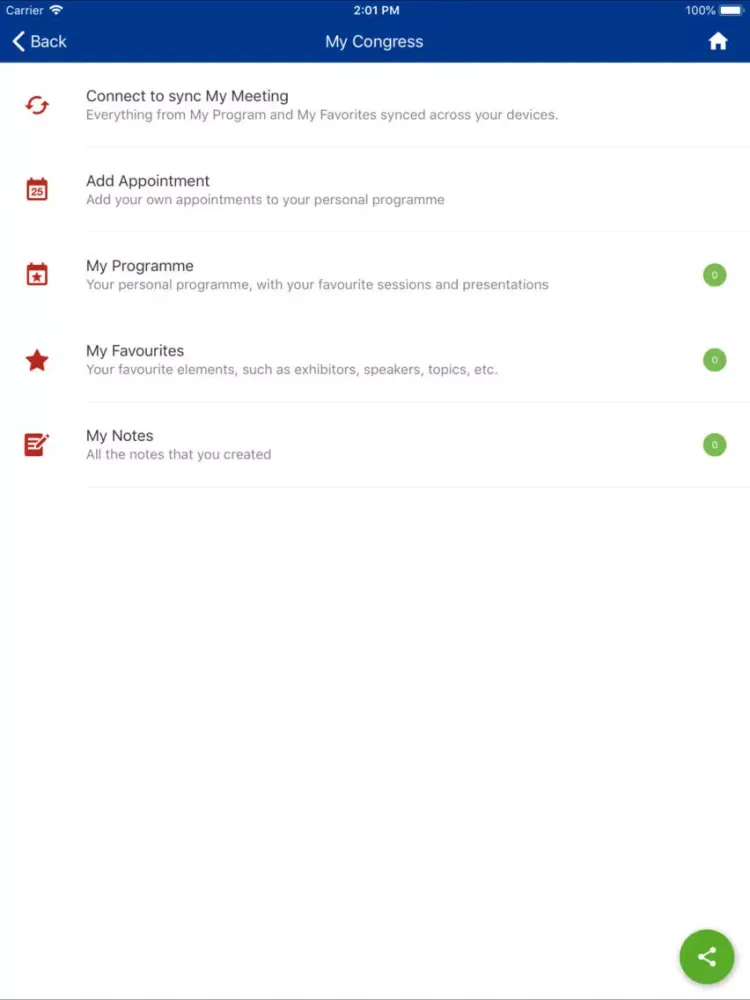 World Stroke Congress 2018 iPad  Screenshots