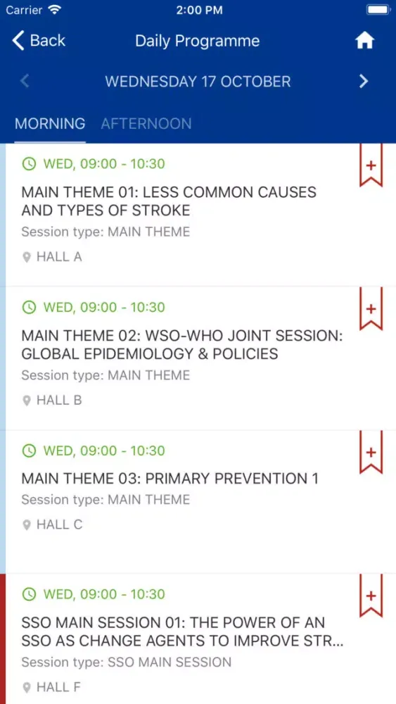 World Stroke Congress 2018 Screenshots
