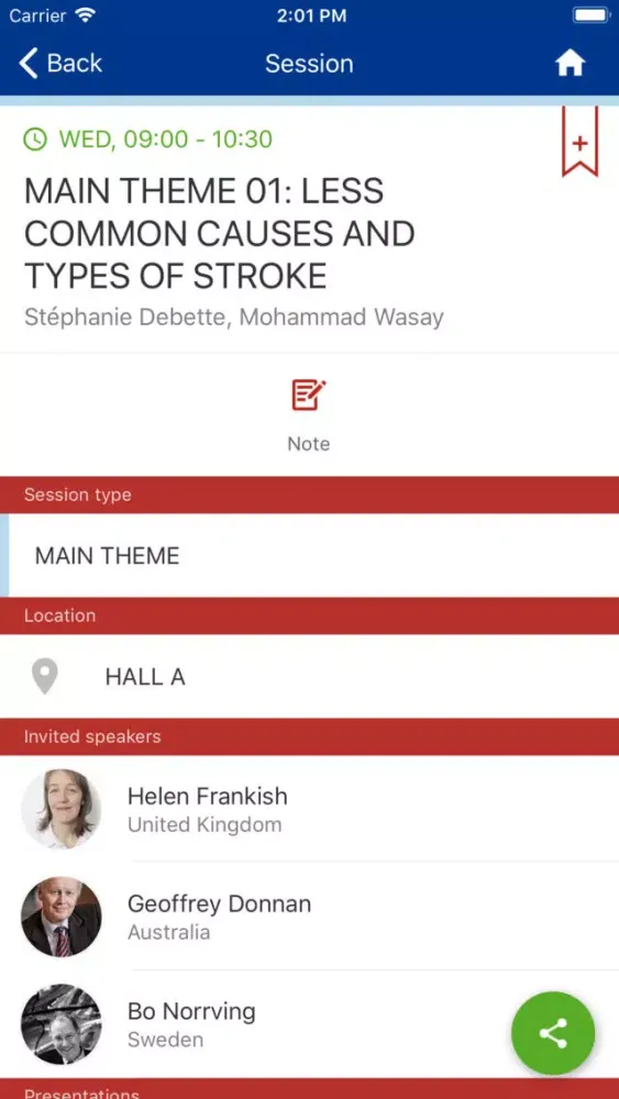 World Stroke Congress 2018 Screenshots