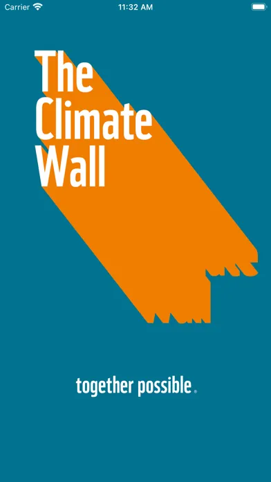 Tangkapan layar Climate Wall