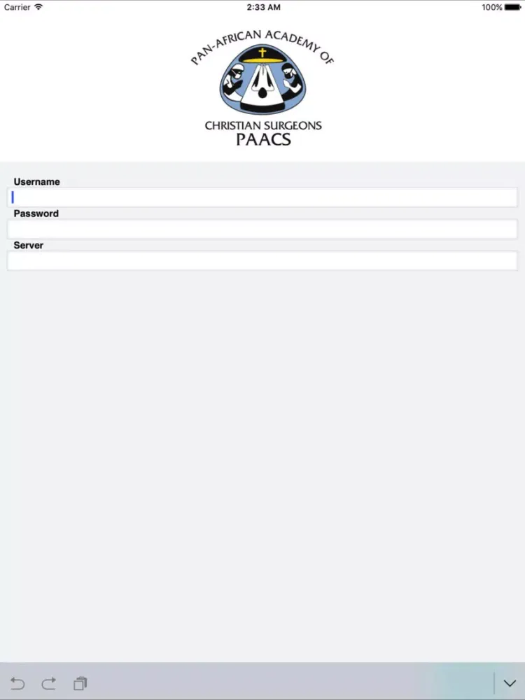PAACS Case Log iPad  سکرین شاٹس