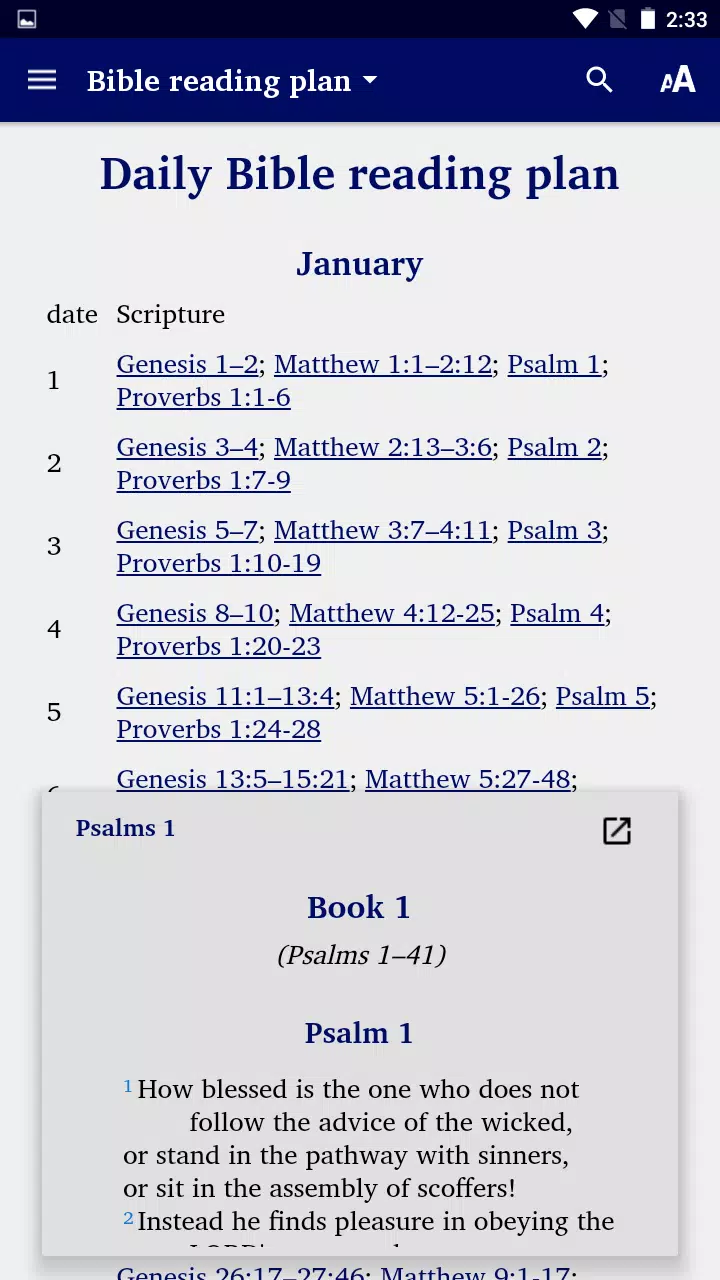 The NET Bible® Screenshots