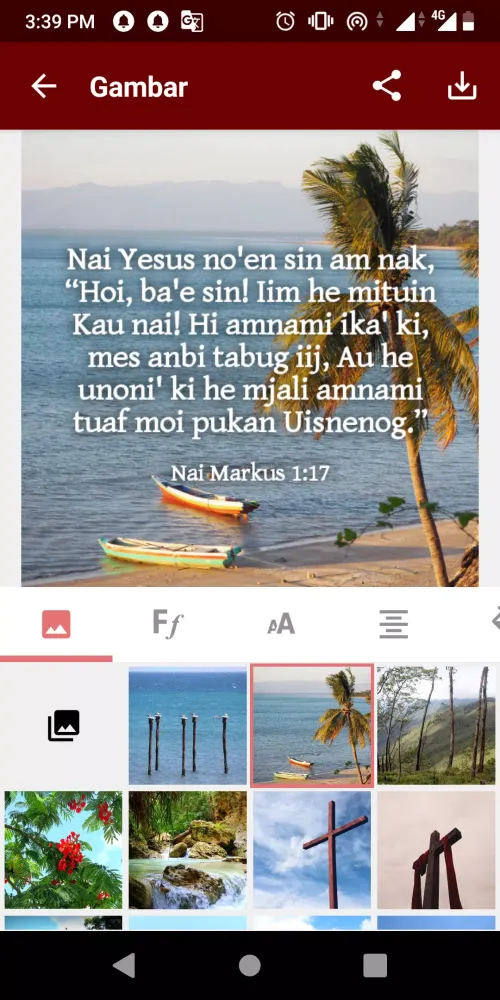 Amfo'an Bible App Screenshots