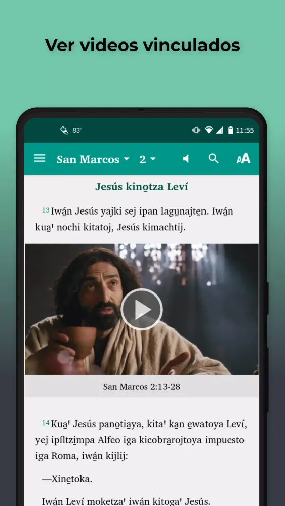 Скриншоты Nahuatl Mecayapan Bible