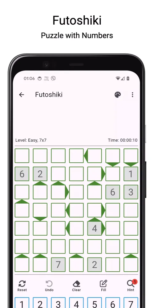 Futoshiki: Number Match Game स्क्रीनशॉट