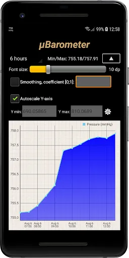 mu Barometer Pro স্ক্রিনশট