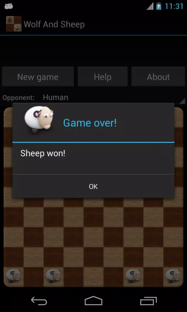Capturas de tela do Wolf and Sheep