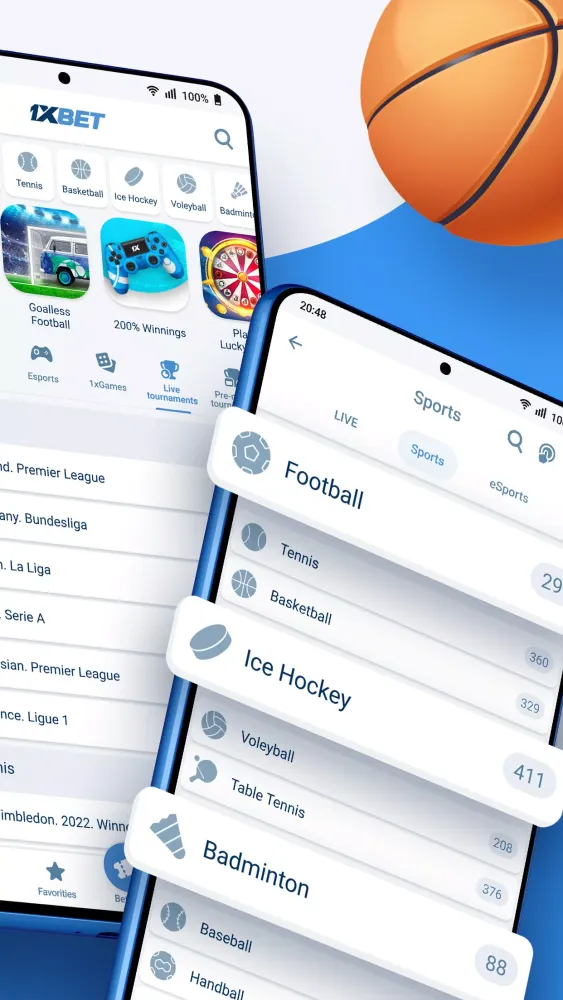 Capturas de tela do 1xBet - Sports Betting