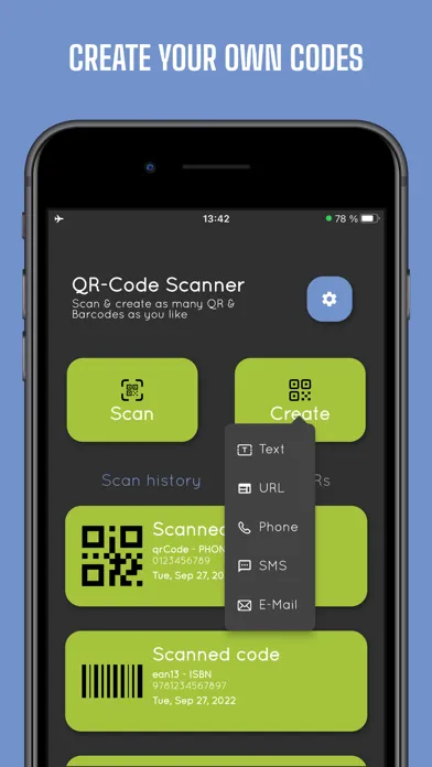 Qr Code Scanner + Creator应用截图