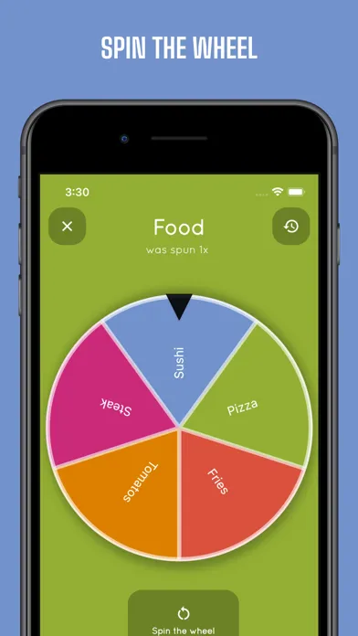 Zrzuty ekranu Spin The Wheel - Random choice