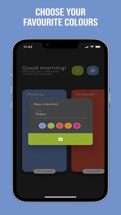 Ảnh chụp màn hình của tDo - Todo & Checklists