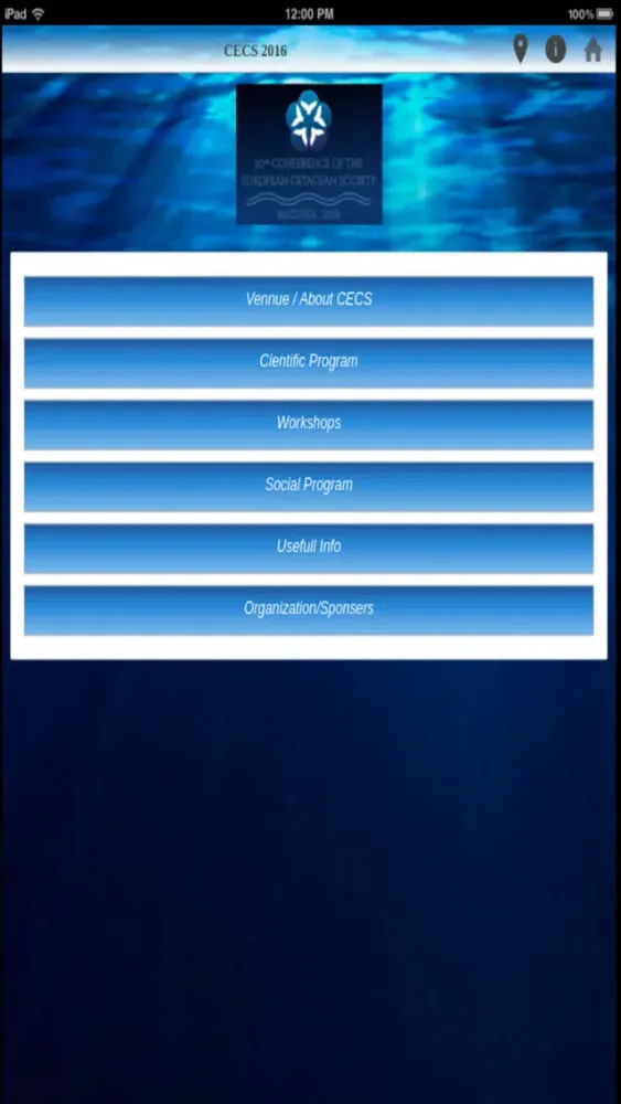 CECS 2016 Screenshots