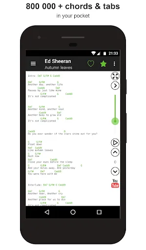 Guitar chords and tabs Screenshots