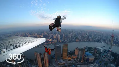 Tangkapan skrin VR Extreme Sports - Skydiving,Bungee & Skiing