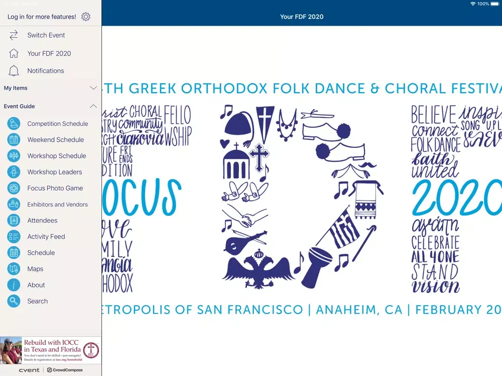 Your FDF iPad  Screenshots