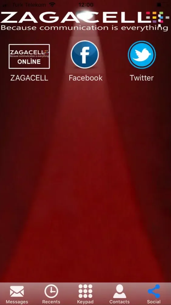 Zrzuty ekranu Zagacell