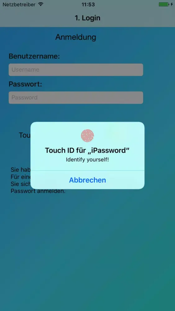 iPassword. স্ক্রিনশট