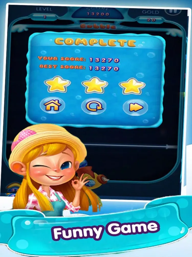 Captures d'écran de Bubble Fish Fun Crush iPad 