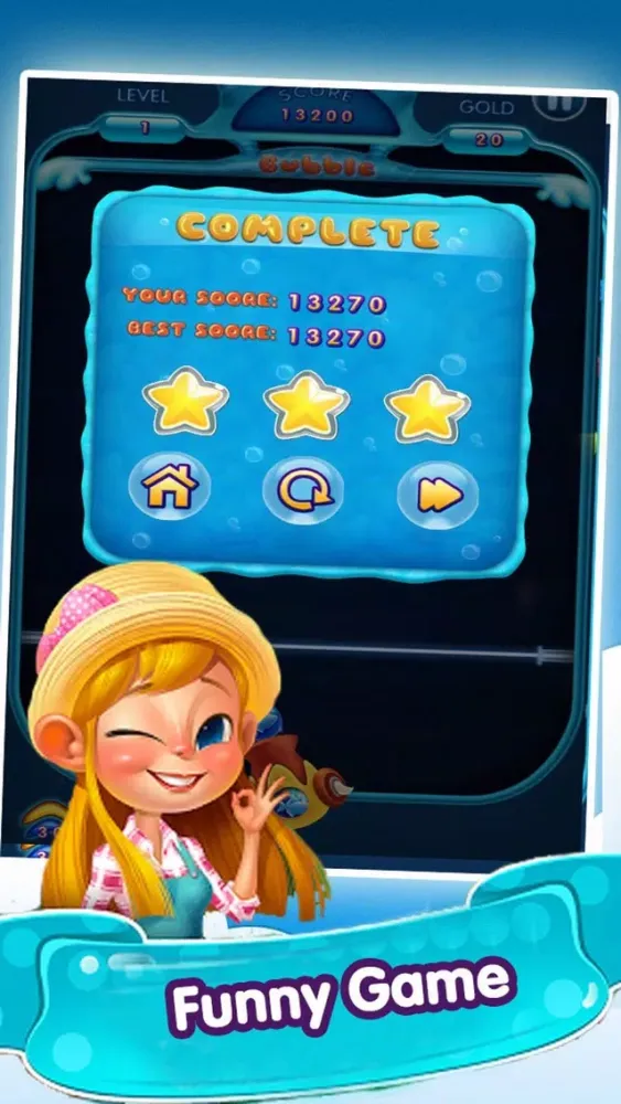 Captures d'écran de Bubble Fish Fun Crush