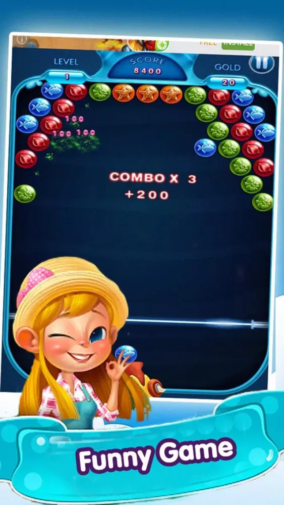 Captures d'écran de Bubble Fish Fun Crush