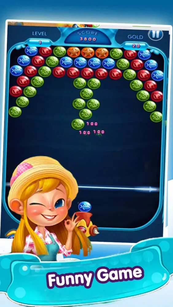 Captures d'écran de Bubble Fish Fun Crush