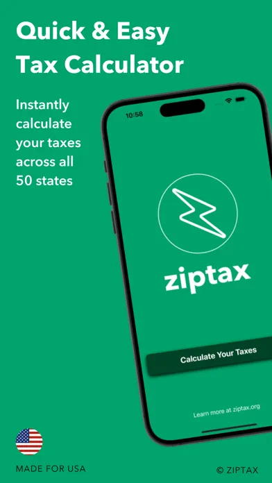 Capturas de pantalla de ZipTax: State Tax Calculator