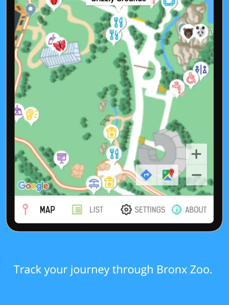 Zoo App - Bronx Zoo Edition iPad Screenshots