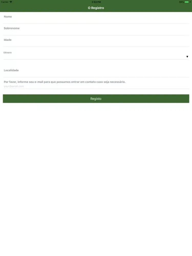 Ảnh chụp màn hình của Guardiões do Chauá iPad 