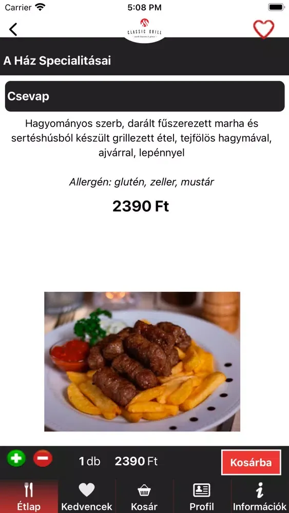 Classic Grill Ekran Görüntüleri