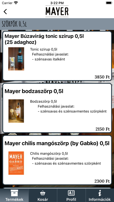 Скриншоты Mayer Szörp