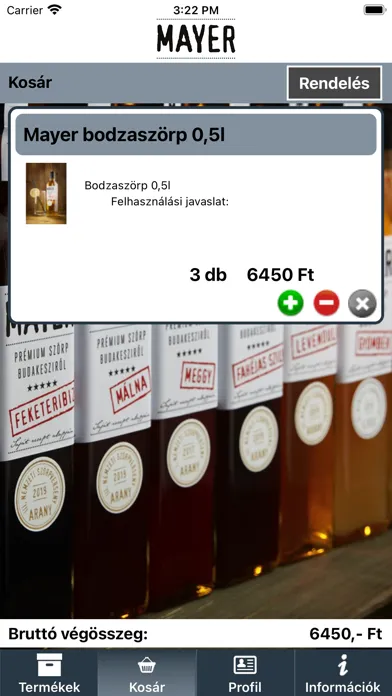 Screenshot di Mayer Szörp