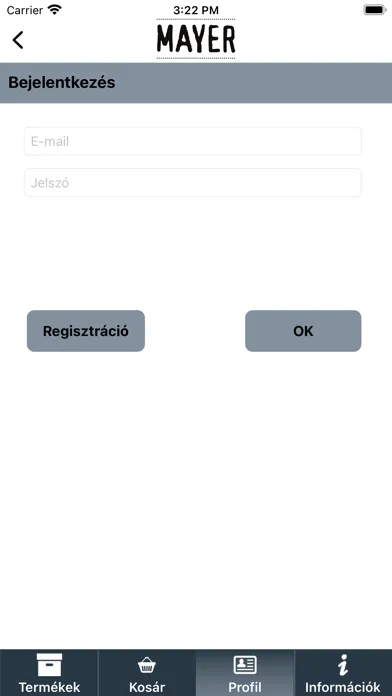 Screenshot di Mayer Szörp