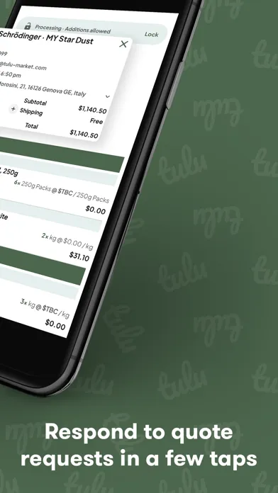 Ảnh chụp màn hình của Tulu Merchant
