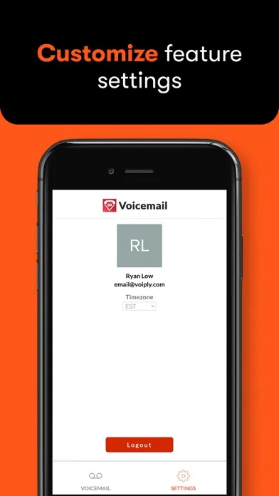 Voiply Visual Voicemail स्क्रीनशॉट
