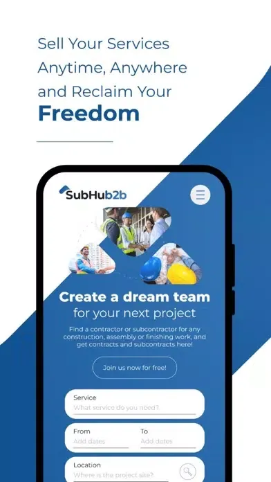 Tangkapan layar Subhub B2B