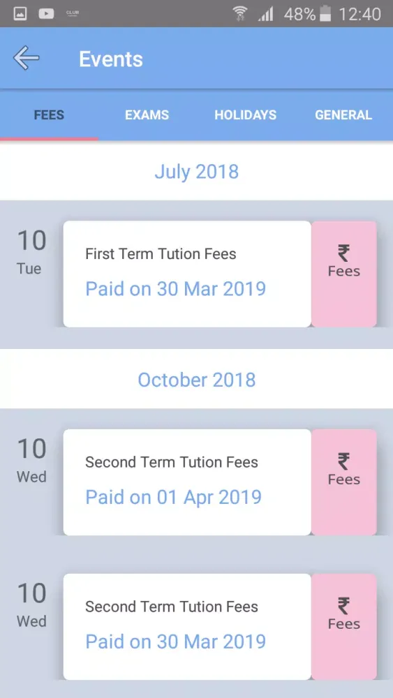 Captures d'écran de ryteworks for Schools - RyteLearn Parents APP