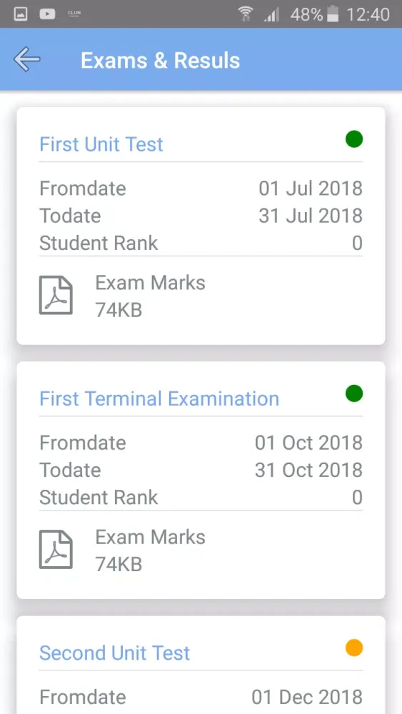 Captures d'écran de ryteworks for Schools - RyteLearn Parents APP