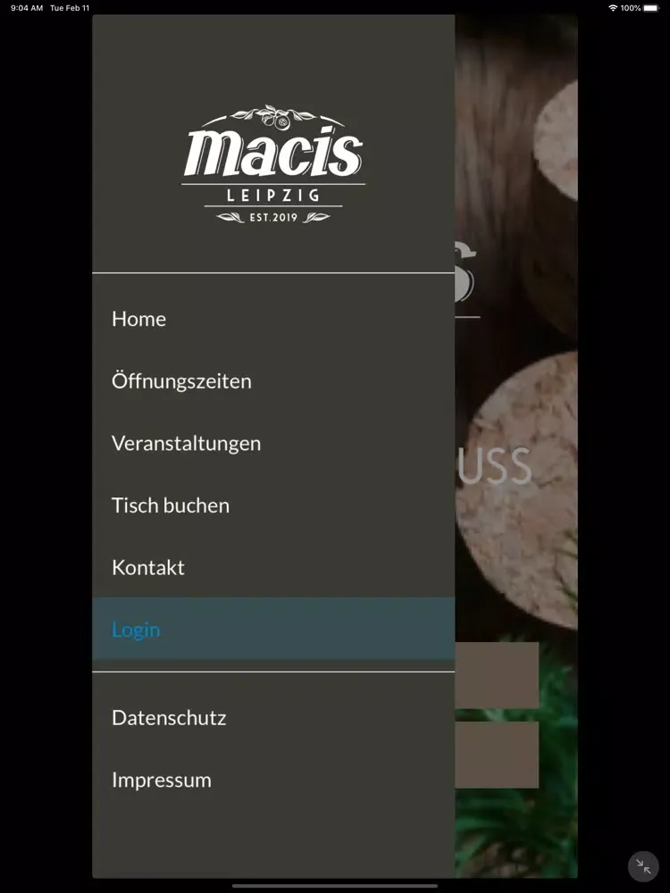 Macis iPad 應用截圖