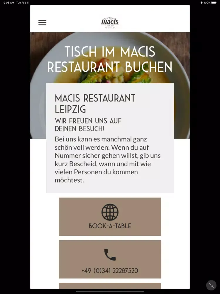 Macis iPad 應用截圖