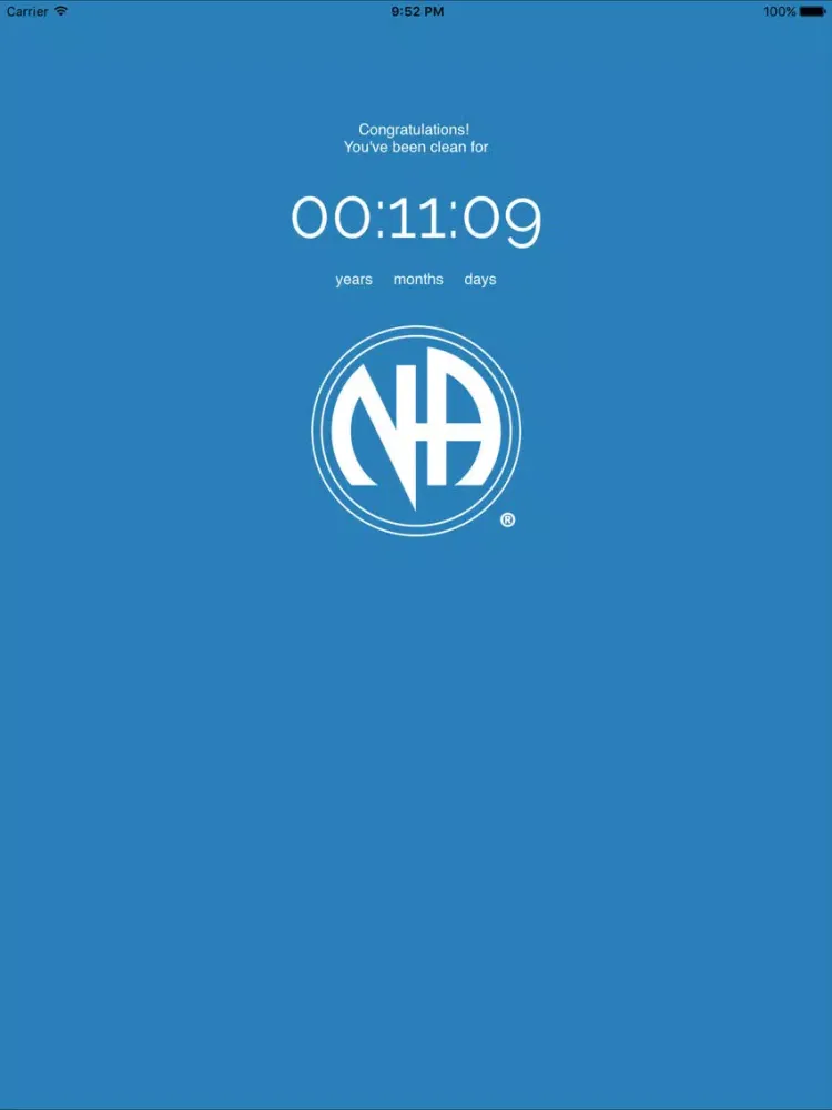 NA Recovery Companion iPad  স্ক্রিনশট