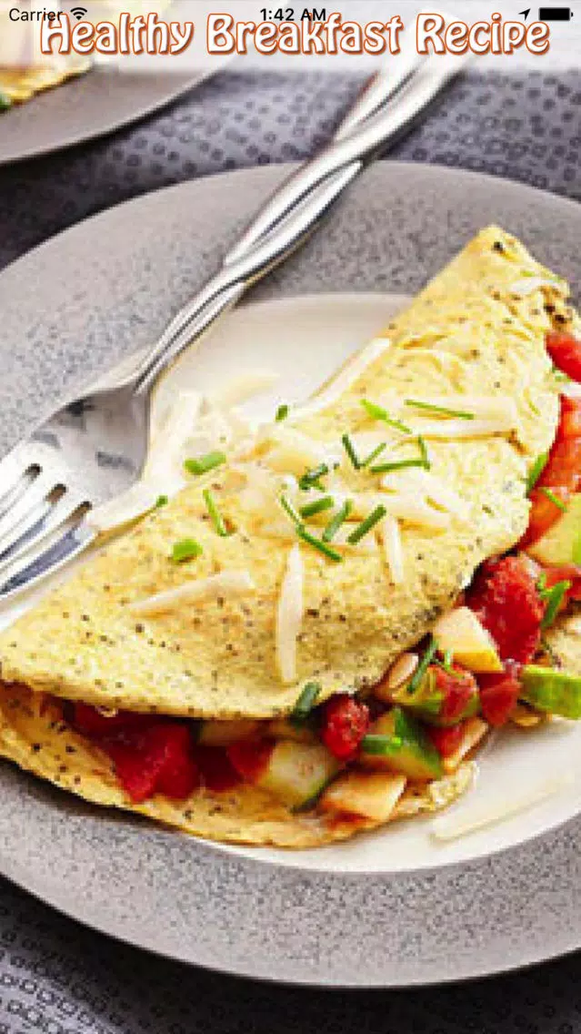 Tangkapan layar Healthy Breakfast Recipe