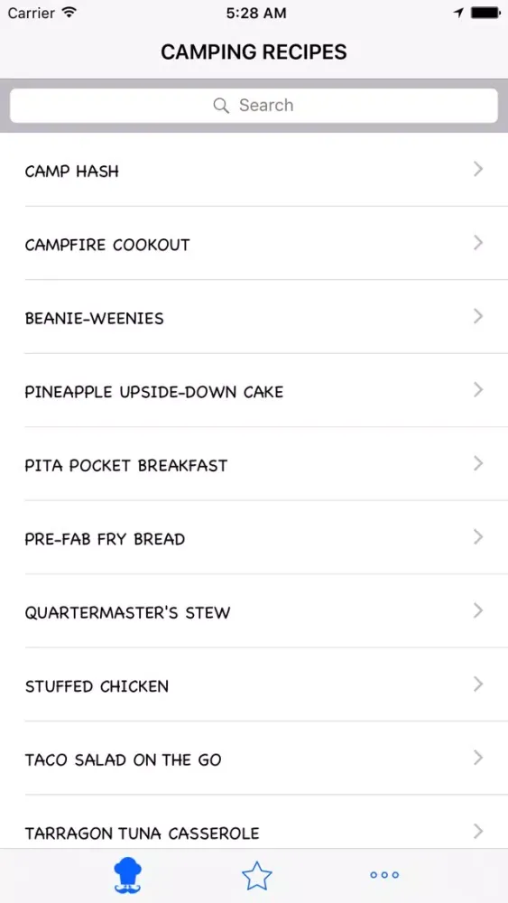 Camping Recipes HD Screenshots
