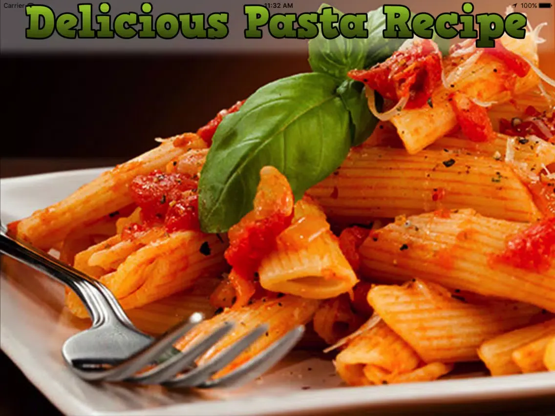 Delicious Pasta Recipe iPad  スクリーンショット