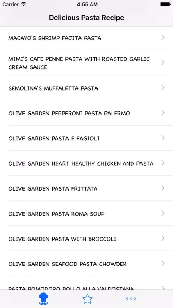 Delicious Pasta Recipe スクリーンショット