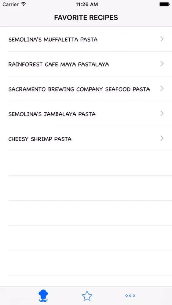 Delicious Pasta Recipe スクリーンショット