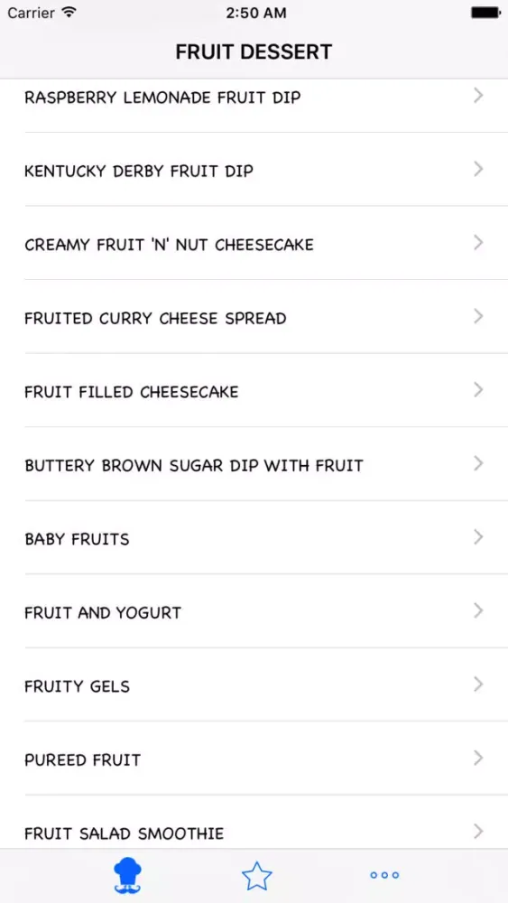 Capturas de tela do Fruit Desserts