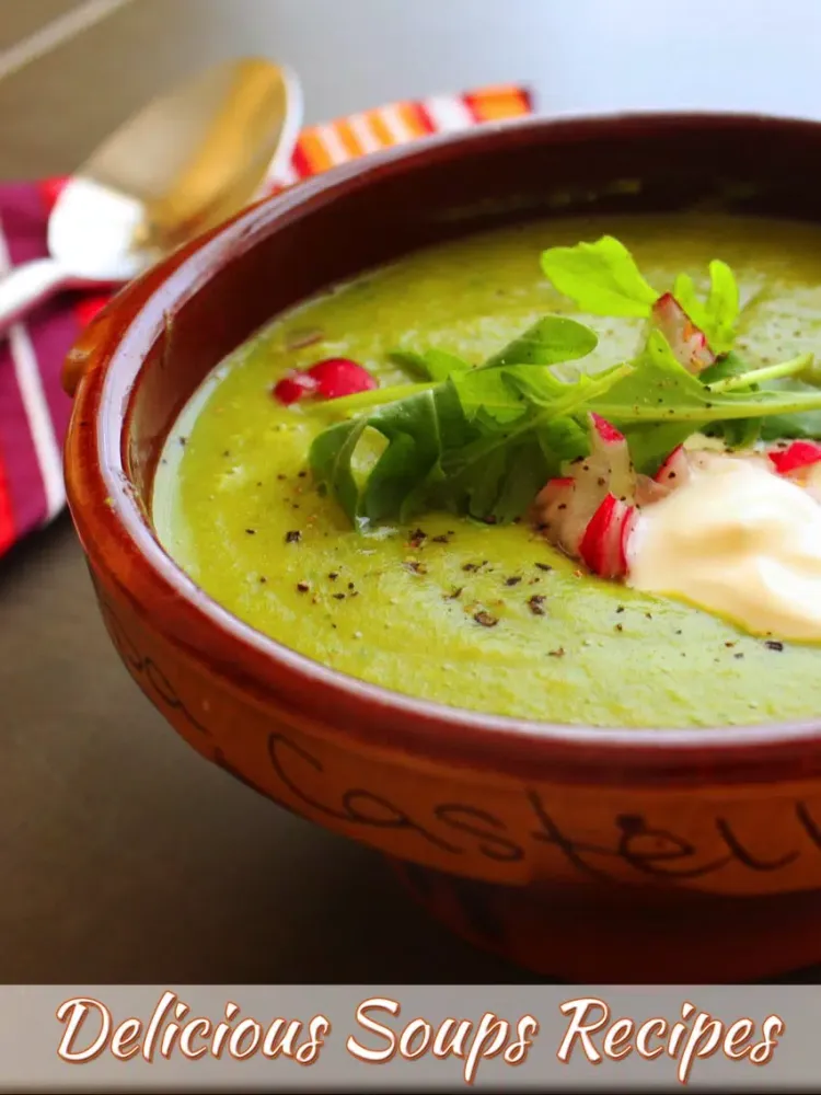 Delicious Soups Recipes iPad 应用截图