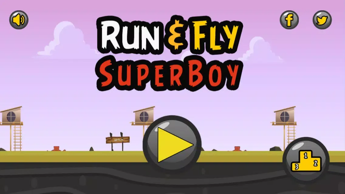 Tangkapan layar Run and Fly Superboy