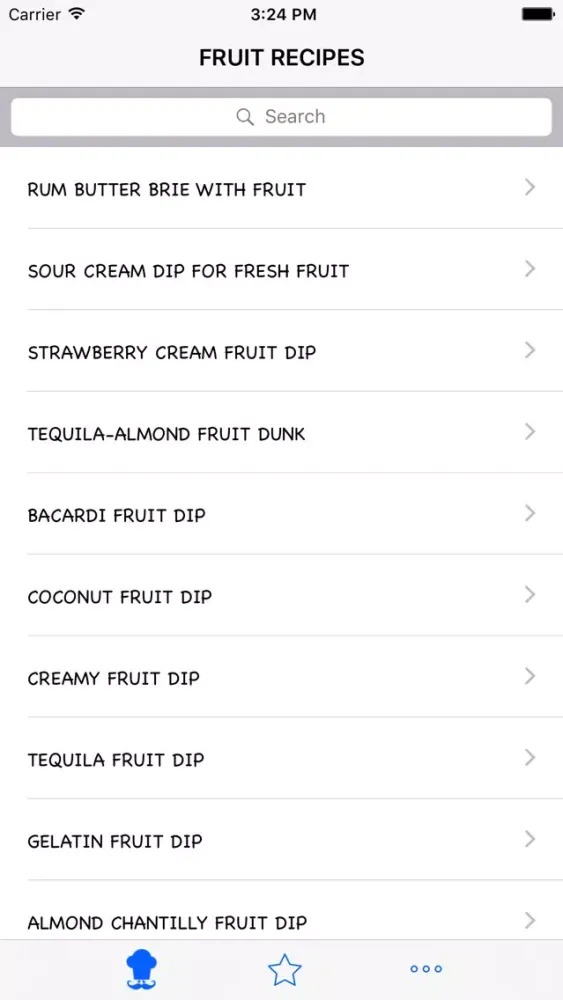 Ảnh chụp màn hình của Fruit Recipes HD